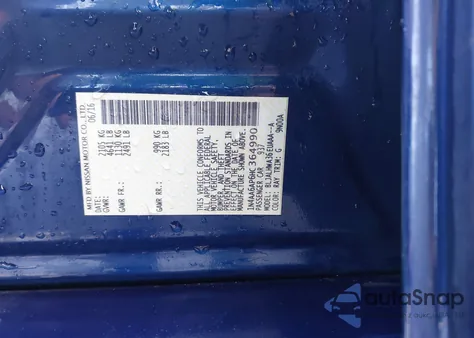 2017 Nissan Maxima 3.5 Platinum from USA, damaged, VIN 1N4AA6AP6HC364990